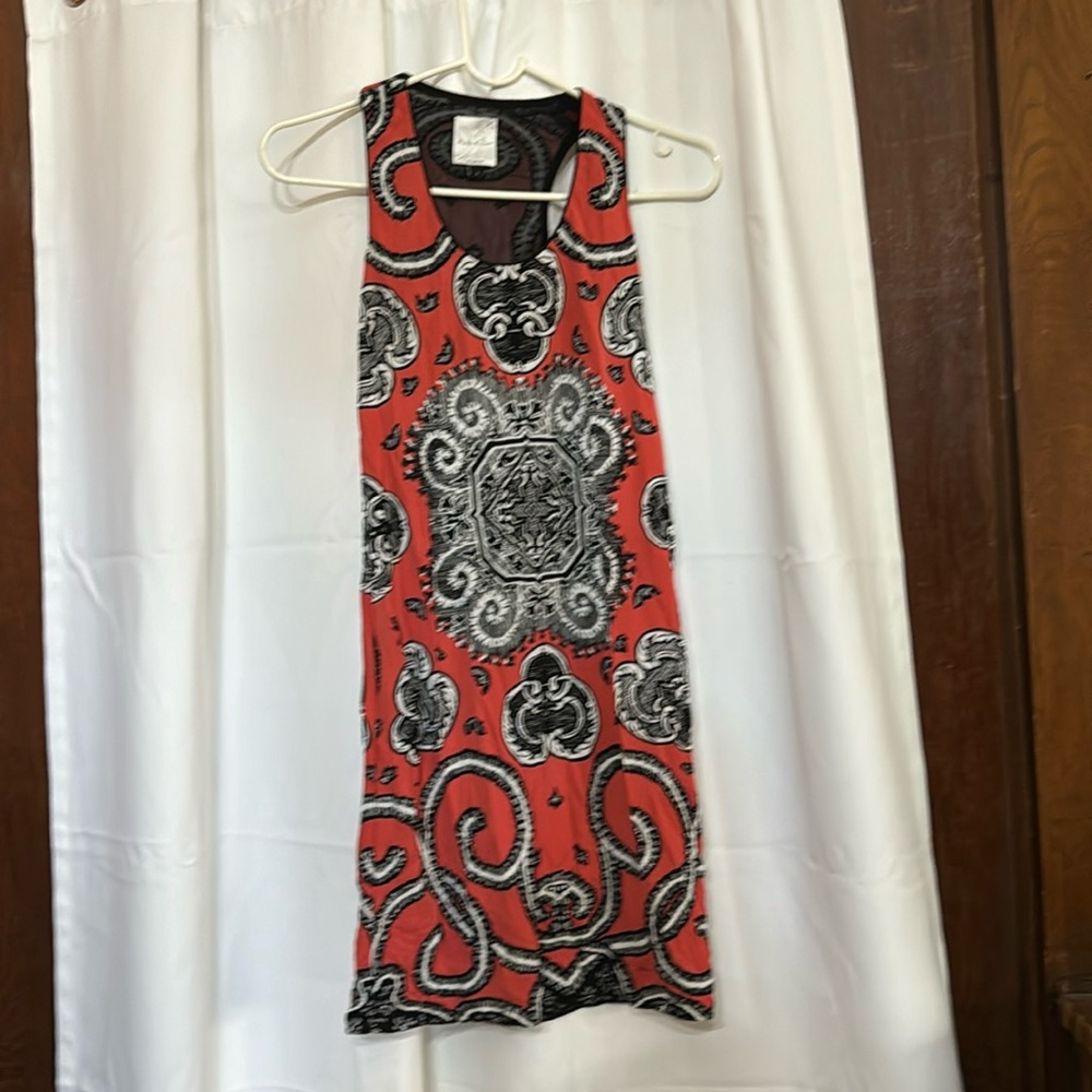 Nicole Miller women’s size L sleeveless dress excellent condition only used once